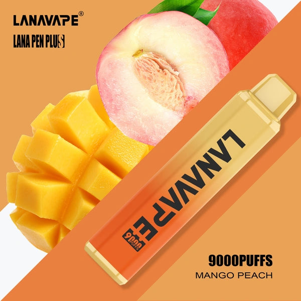 LANA PEN PLUS 9000 PUFFS VAPE - MANGO PEACH 2