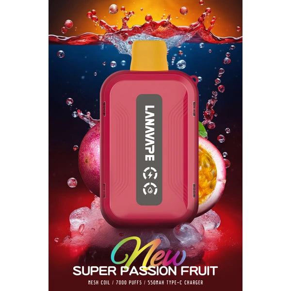 LANA ULTRA 7000 PUFFS VAPE - SUPER PASSION FRUIT 3