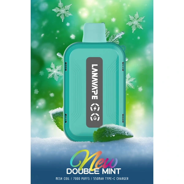 LANA ULTRA 7000 PUFFS VAPE - DOUBLE MINT 3