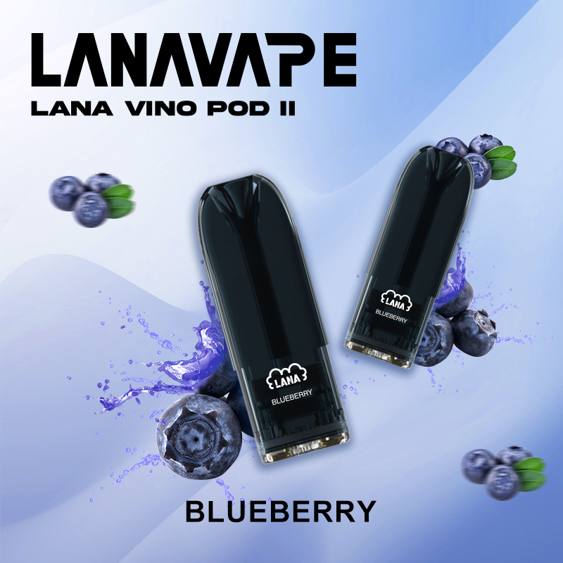 LANA VINO POD (แพ็คเดียว) - บลูเบอร์รี่