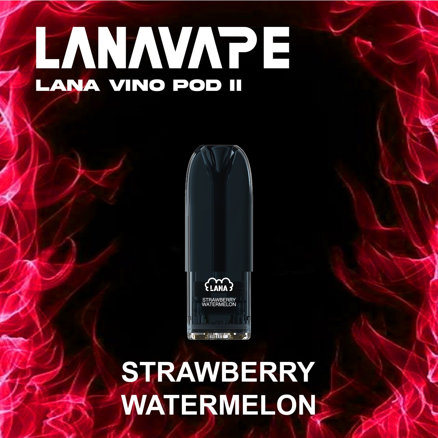 LANA VINO POD (SINGLE PACK) - STRAWBERRY WATERMELON