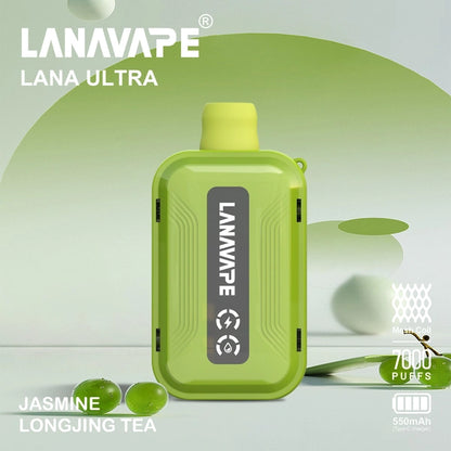 LANA ULTRA 7000 PUFFS VAPE - JASMINE LONGJING TEA 3