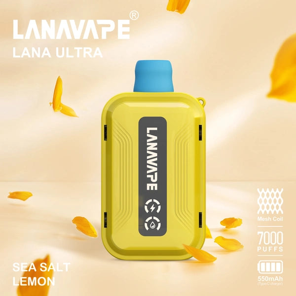 LANA ULTRA 7000 PUFFS VAPE - SEA SALT LEMON 3