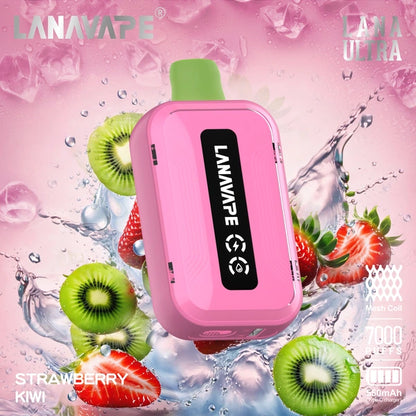 LANA ULTRA 7000 PUFFS VAPE - STRAWBERRY KIWI 2