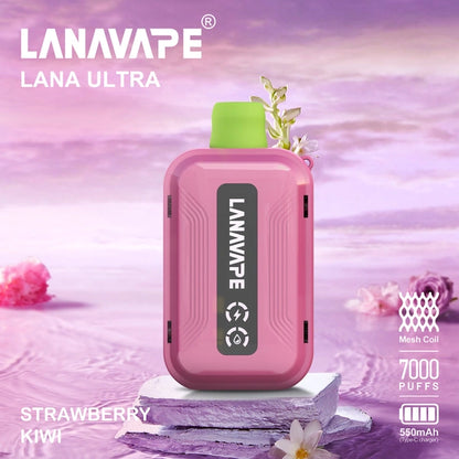 LANA ULTRA 7000 PUFFS VAPE - STRAWBERRY KIWI 3