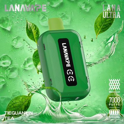 LANA ULTRA 7000 PUFFS VAPE - TIEGUANYIN TEA 2