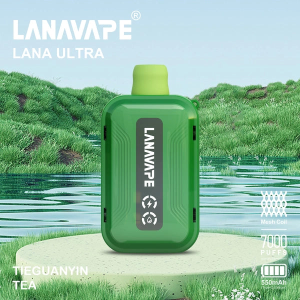 LANA ULTRA 7000 PUFFS VAPE - TIEGUANYIN TEA 3