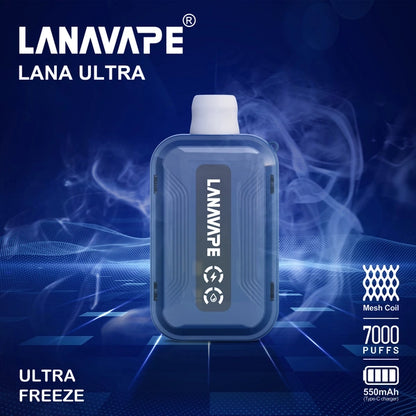 LANA ULTRA 7000 PUFFS VAPE - ULTRA FREEZE 3