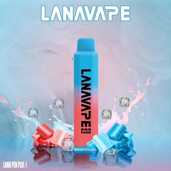 LANA PEN PLUS 9000 PUFFS VAPE - FROZEN BUBBLE GUM – LANAVAPE THAILAND