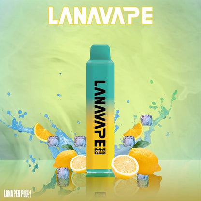 LANA PEN PLUS 9000 PUFFS VAPE - FROZEN SEA SALT LEMON 2