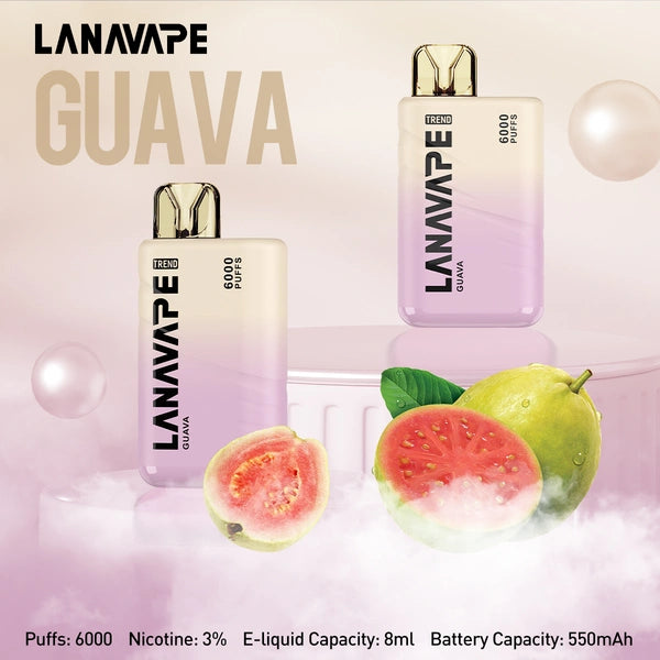 LANA TREND 6000 PUFFS VAPE - GUAVA 2