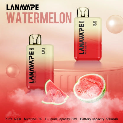 LANA TREND 6000 PUFFS VAPE - WATERMELON 2