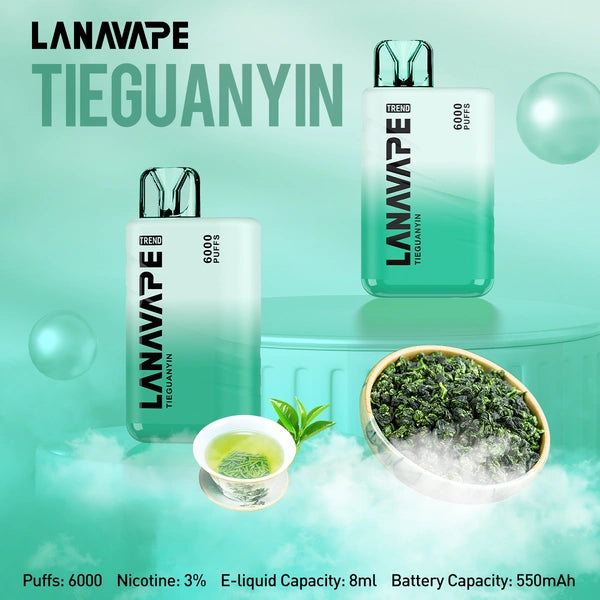 LANA TREND 6000 PUFFS VAPE - TIEGUANYIN 2