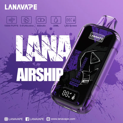 LANA AIRSHIP 10000 Puffs - พิงค์เลมอนเนด