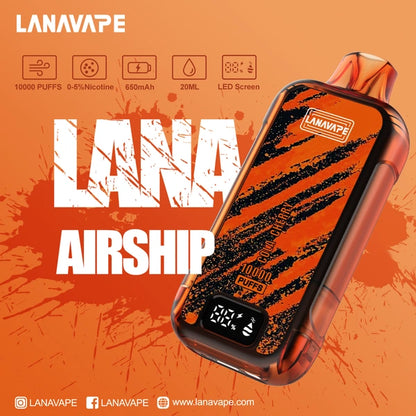 LANA AIRSHIP 10000 PUFFS VAPE - COLA CHERRY 3