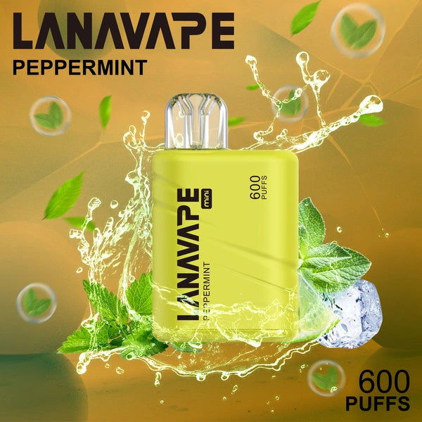 LANA MINI 600 PUFFS VAPE - PEPPERMINT 2