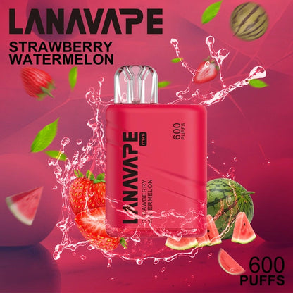 LANA MINI 600 PUFFS VAPE - STRAWBERRY WATERMELON 2