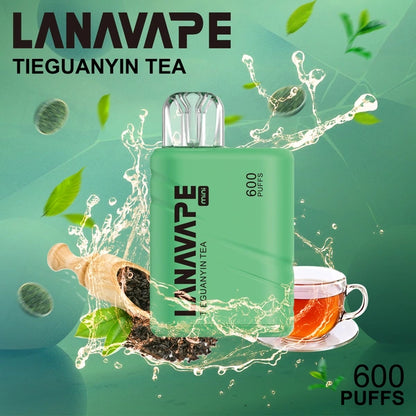 LANA MINI 600 PUFFS VAPE - TIEGUANYIN TEA 2