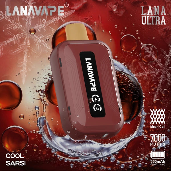 LANA ULTRA 7000 PUFFS VAPE - COOL SARSI 2