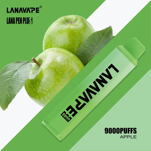 LANA PEN PLUS 9000 PUFFS VAPE - APPLE 3