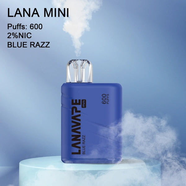 LANA MINI 600 PUFFS VAPE - BLUE RAZZ 3