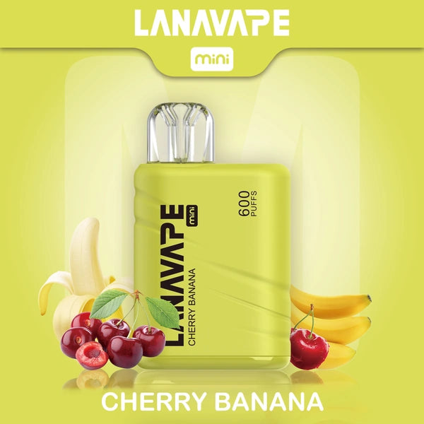 LANA MINI 600 PUFFS VAPE - CHERRY BANANA 2