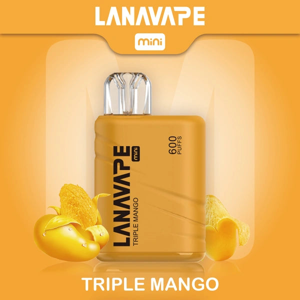 LANA MINI 600 PUFFS VAPE - TRIPLE MANGO 2