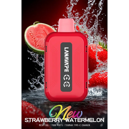 LANA ULTRA 7000 PUFFS VAPE - STRAWBERRY WATERMELON 2