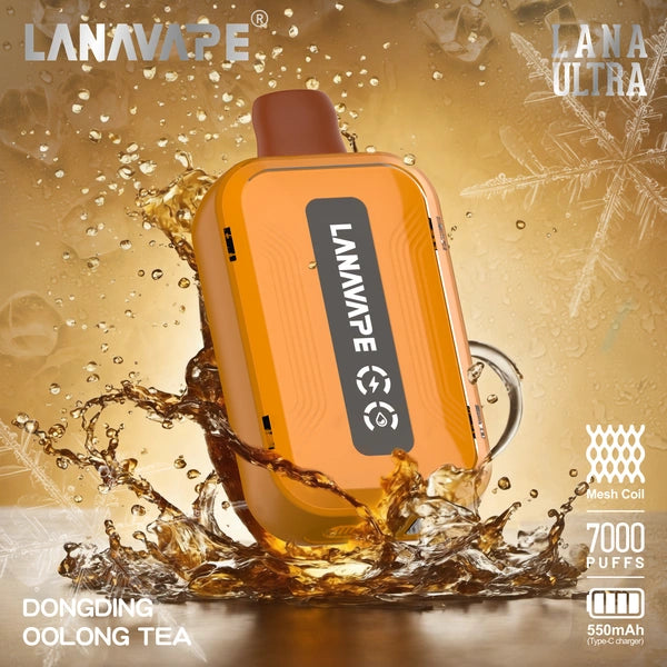 LANA ULTRA 7000 PUFFS VAPE - DONGDING OOLONG TEA 2