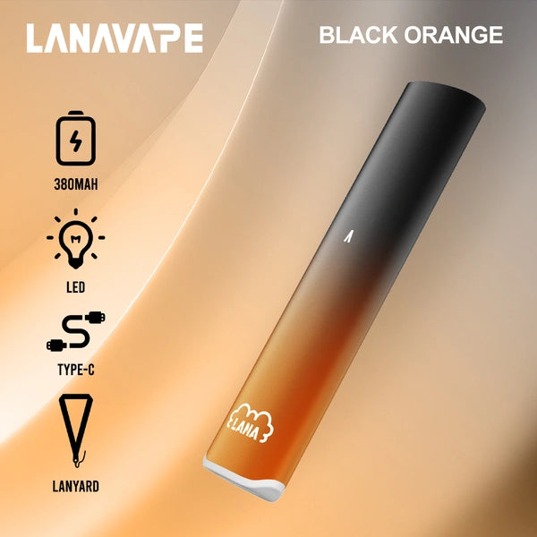 LANA VINO DEVICE - BLACK ORANGE 2