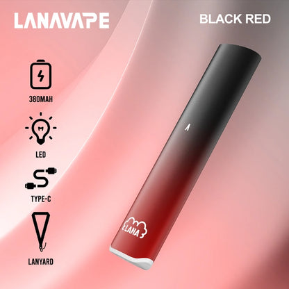 LANA VINO DEVICE - BLACK RED 2