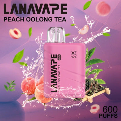 LANA MINI 600 PUFFS VAPE - PEACH OOLONG TEA 2