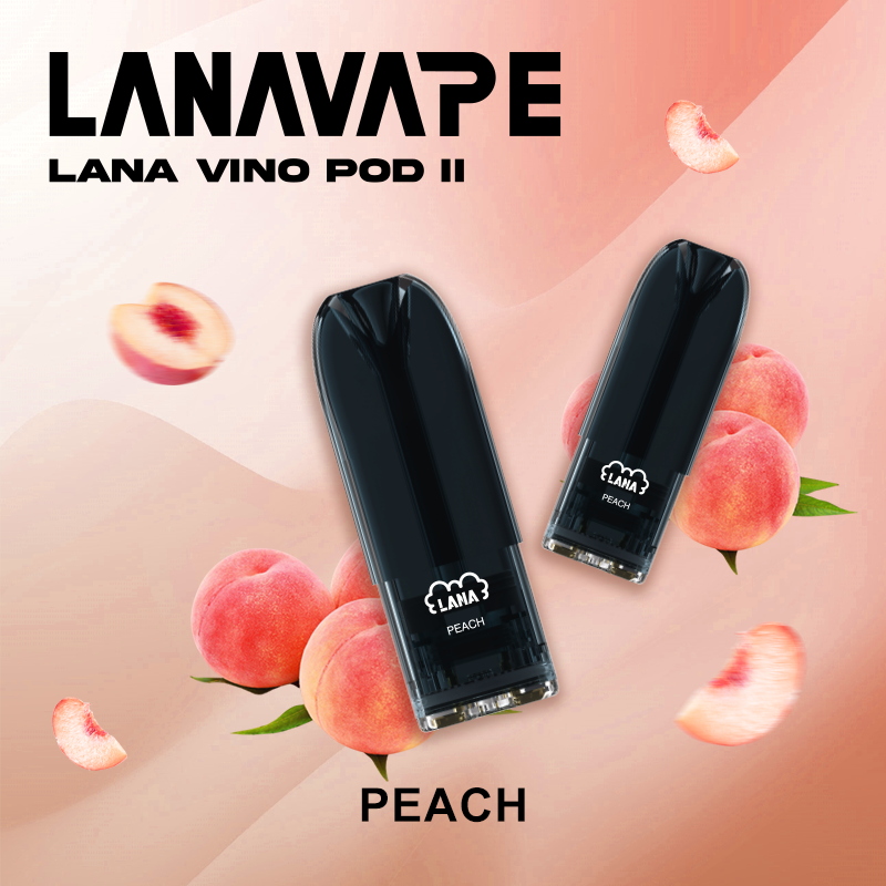 LANA VINO POD (SINGLE PACK) - PEACH