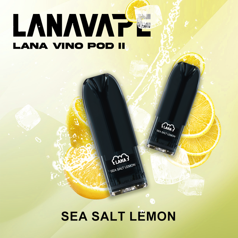 LANA VINO POD (SINGLE PACK) - SEA SALT LEMON