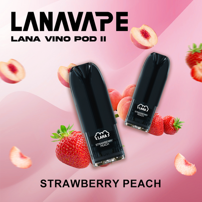 LANA VINO POD (SINGLE PACK) - STRAWBERRY PEACH