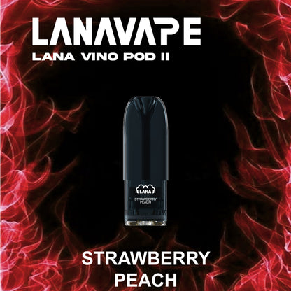 LANA VINO POD (SINGLE PACK) - STRAWBERRY PEACH