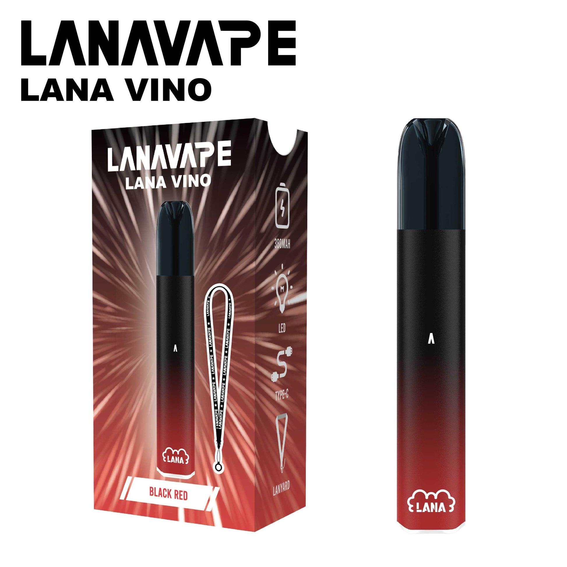 LANA VINO - BLACK RED 3