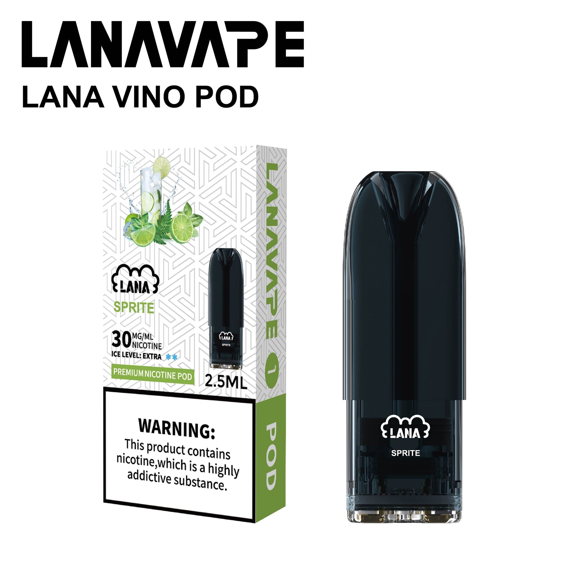 LANA VINO POD (SINGLE PACK) - SPRITE 2