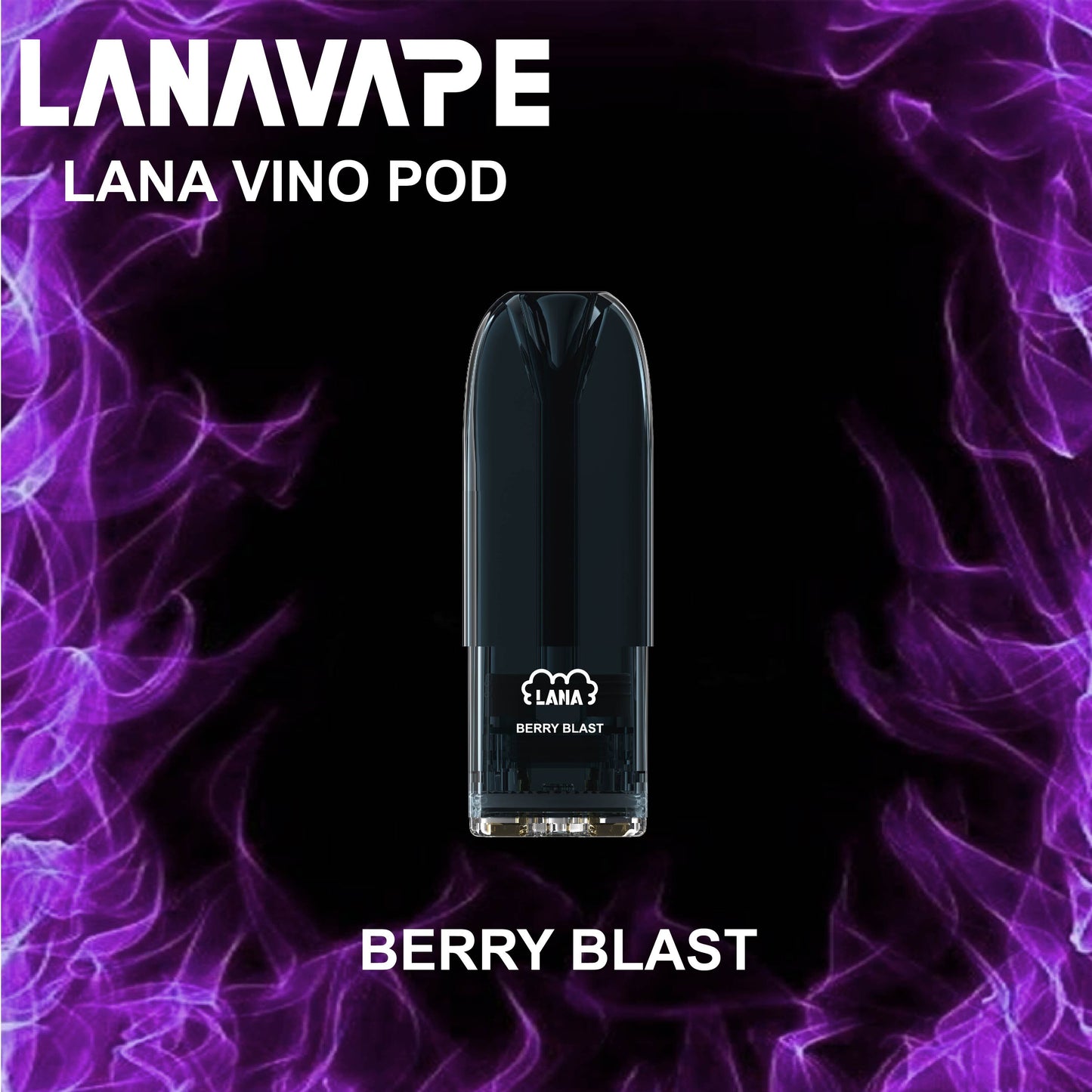 LANA VINO POD (SINGLE PACK) - BERRY BLAST 3